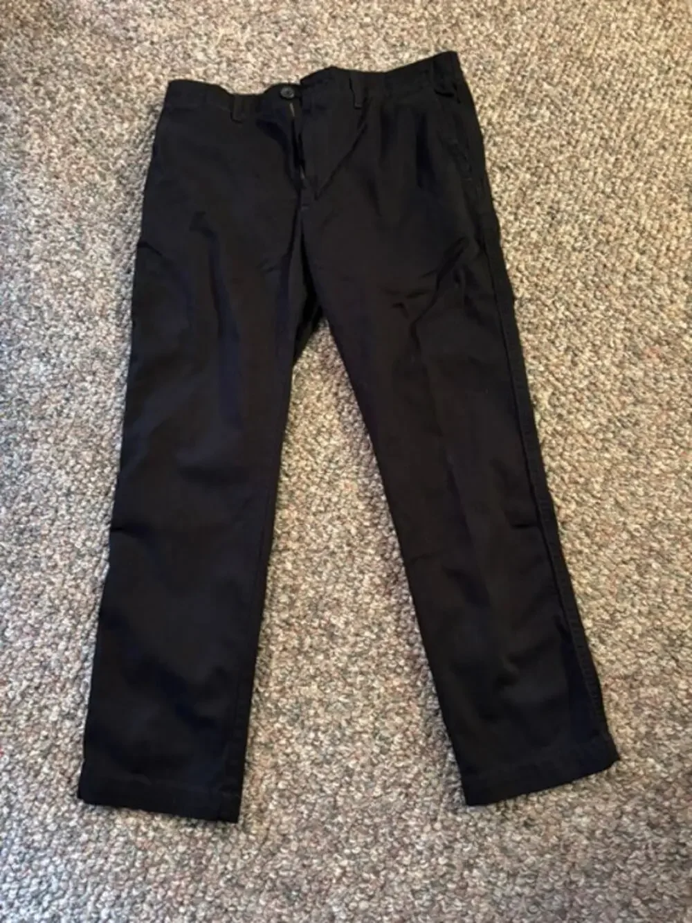 Men’s Black Arizona Original Straight Pants 38 x 32